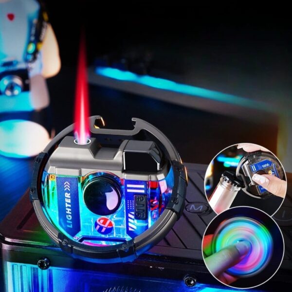 Creative fidget spinner lighter