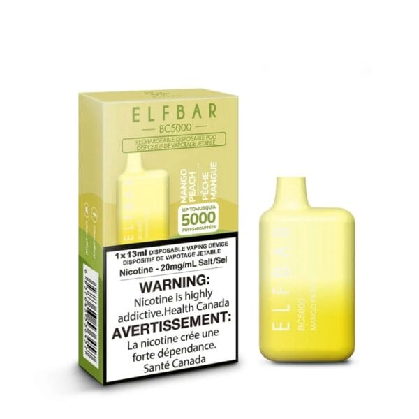 Peach Mangoo ELFBAR BC 5000 Puff