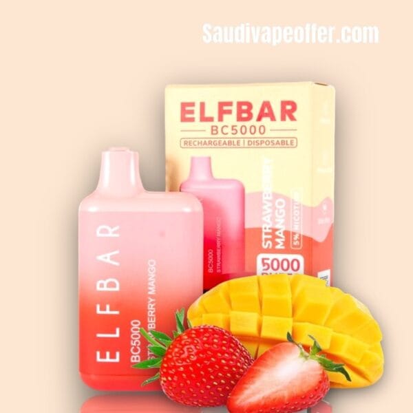 Strawberry Mango ELFBAR BC 5000 Puff