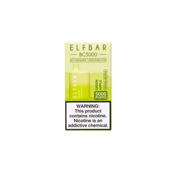 Green Apple ELFBAR BC 5000 Puff