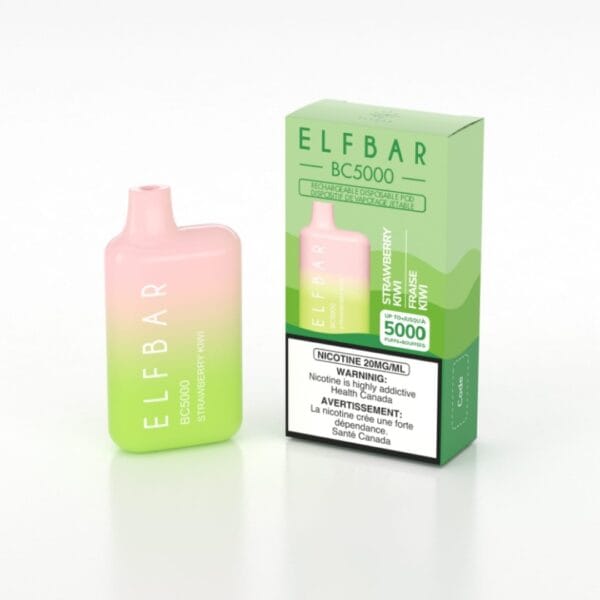 Strawberry Kiwi ELFBAR BC 5000 Puff