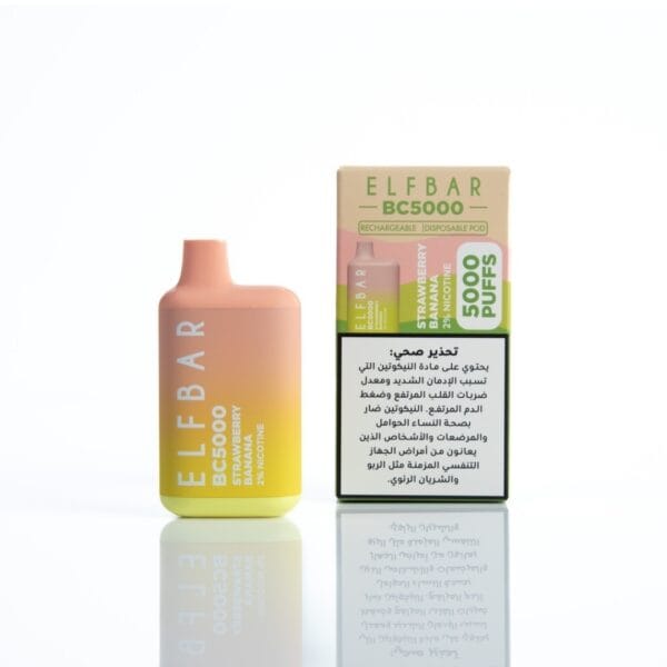 Strawberry Banana Watermelon ELFBAR BC 5000 Puff
