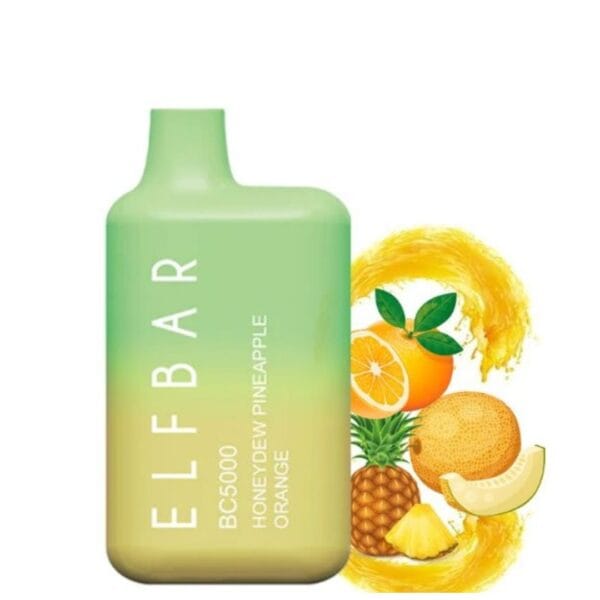 Honeydew Pineapple Orange ELFBAR BC 5000 Puff